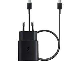 Samsung Super Snellader 25W + USB-C Kabel 1m Zwart